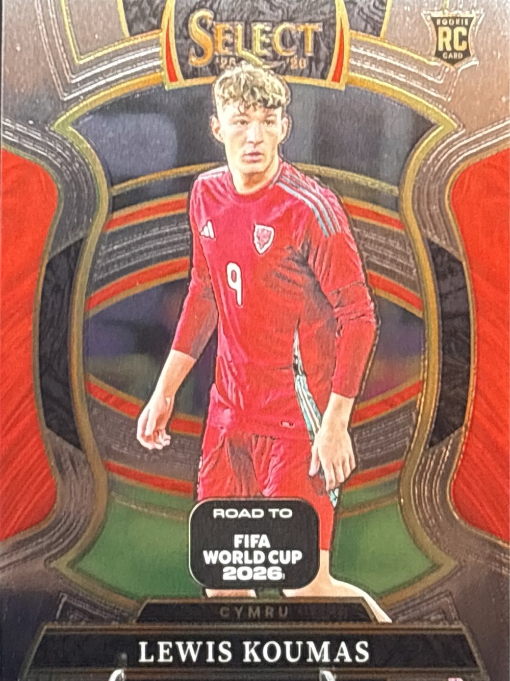 Panini Select Lewis Koumas Rookie Soccer Trading Card